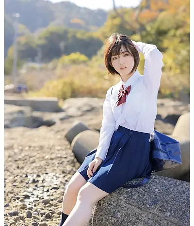 히메노 란, 누드 사진집 「솜털이 춤추듯」 Set.04