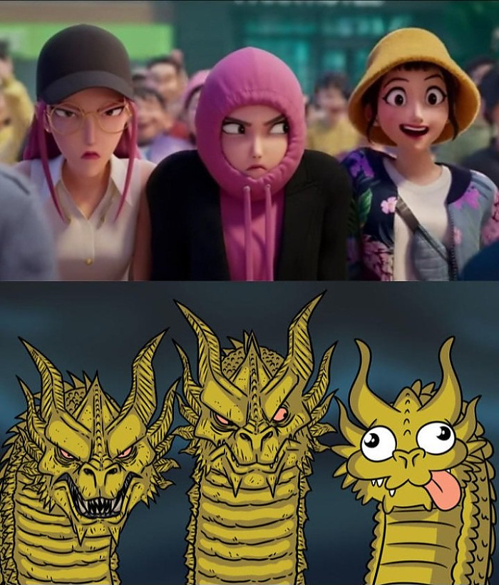 의외로 밈을 갖다 쓴 장면