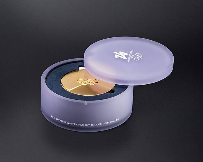 밀라노 동계올림픽 메달 디자인