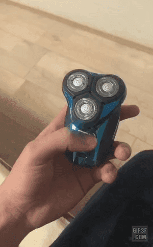 헬리콥터 면도기?