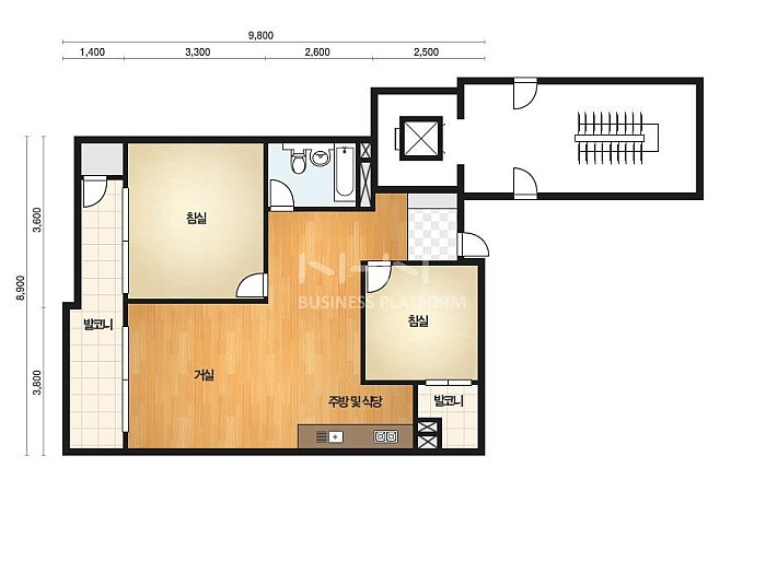1994년 21평.jpg 특이점이 온 아파트 구조...jpg(21평,49타입)