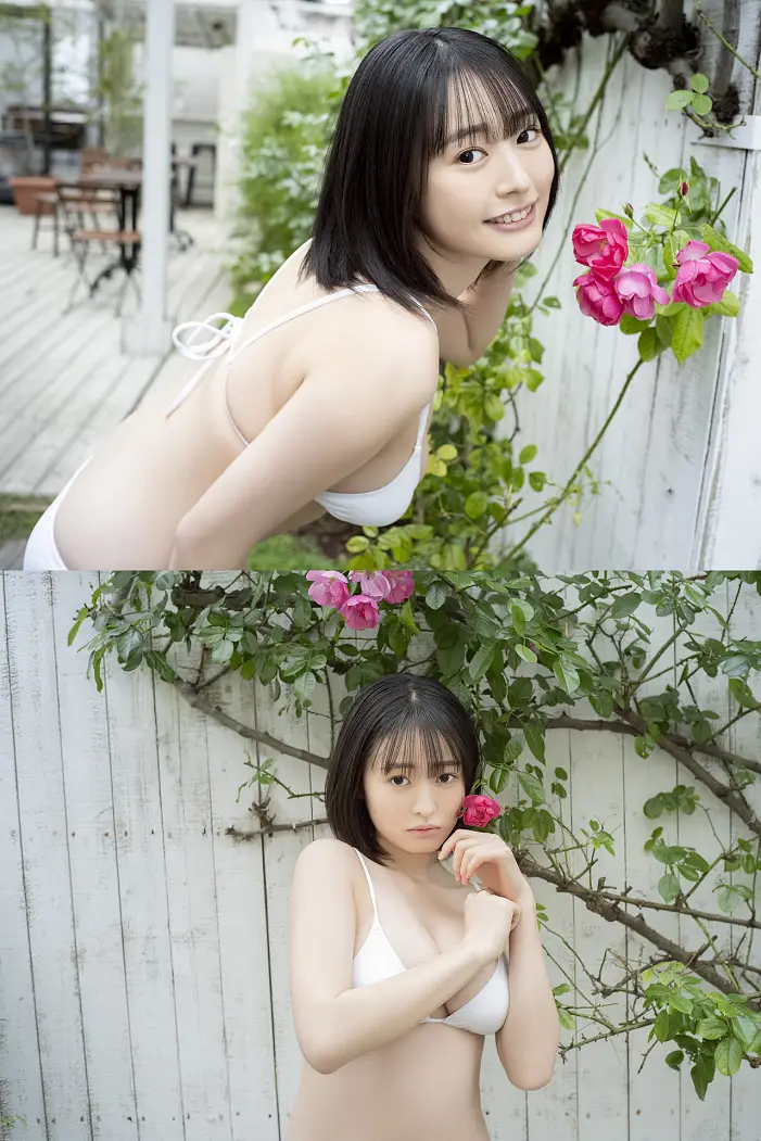 미토 시라하마 , 만화 액션 디지털 사진집 ‘Pure White’ Set.01