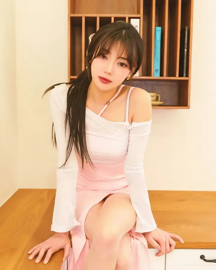 새색시 스타일의 포즈