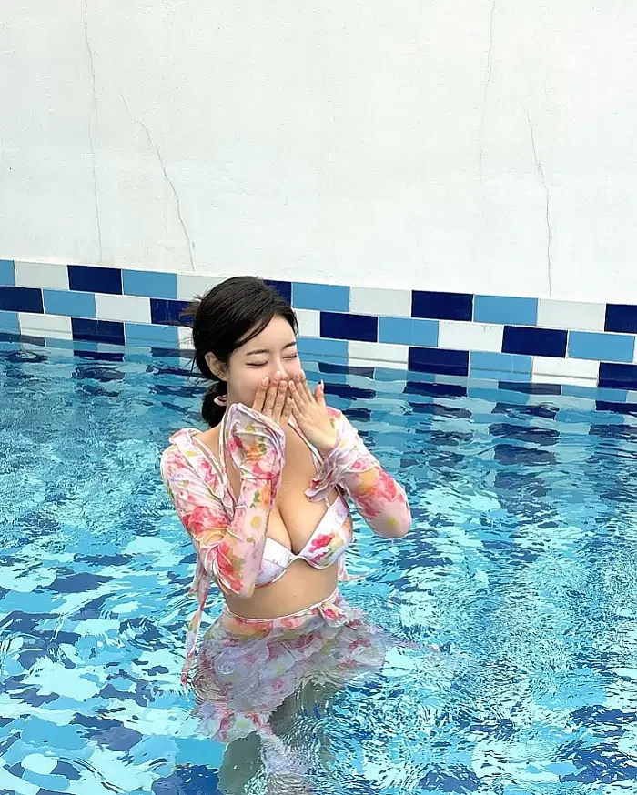 낮수영도 끝나따