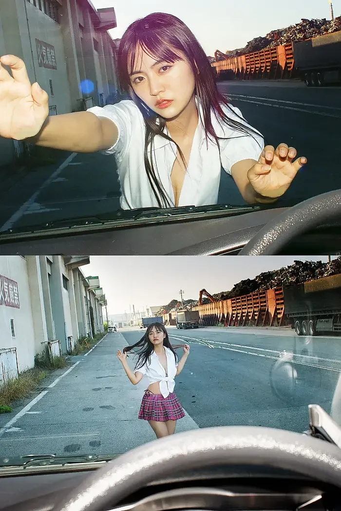 토요다 루나, 《얀마가 디지털 사진집》 「그 아이가 수영복을 입으면… 」 Set.03