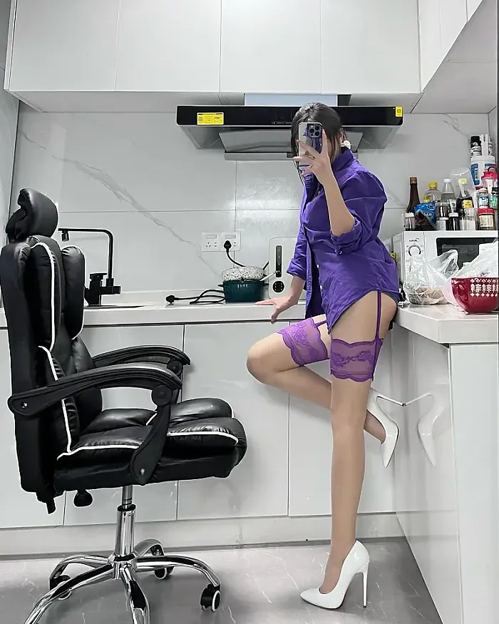 라벤더 가터벨트