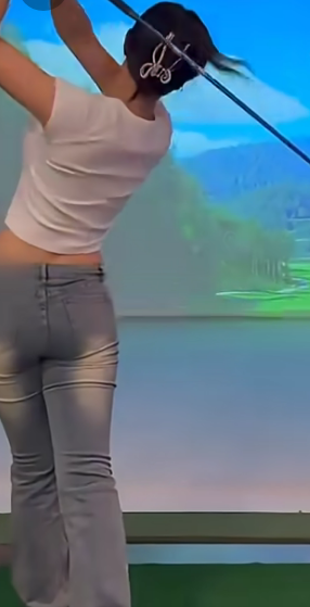 모델 같은 프로 골퍼 KLPGA 국예인 프로님