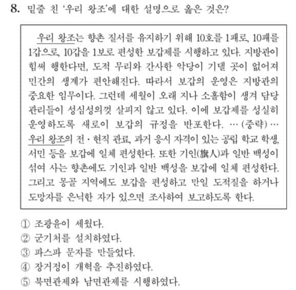 이번 수능 세계사에서 난이도 높았다는 문제