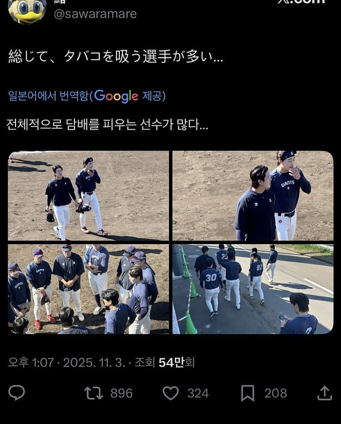 일본현지에서 보는 롯데 자이언츠